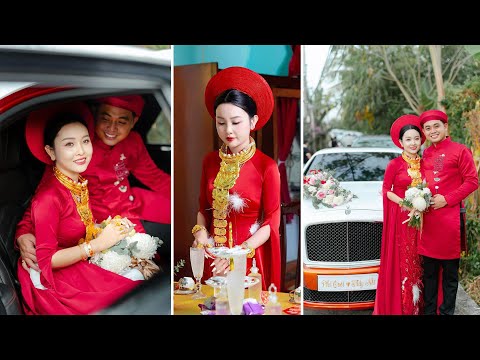 PODCAST | Cô dâu xinh đẹp ở Tiền Giang dùng thau đựng vàng trong ngày cưới