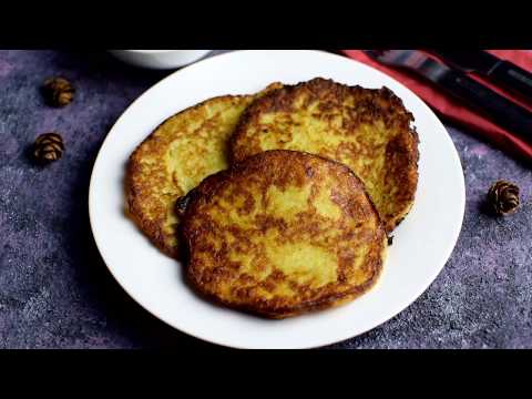 Reibekuchen / Kartoffelpuffer | German Potato Pancakes with Apple Sauce