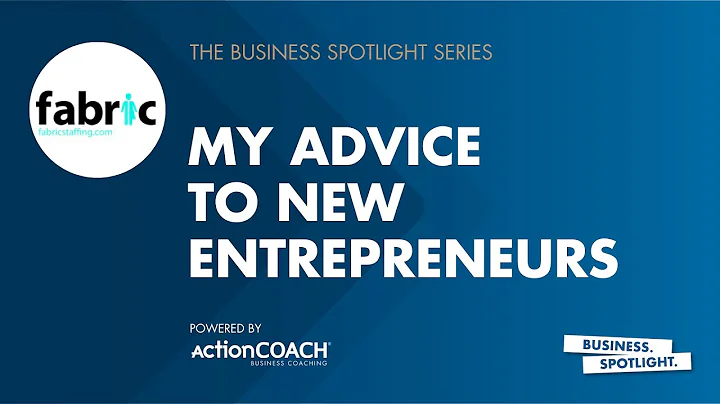 MY ADVICE TO NEW ENTREPRENEURS | With Rory Bebbington | The Business Spotlight