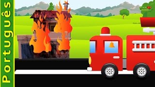 Carro de bombeiros e fogo | vídeos para crianças | vídeos para crianças screenshot 5