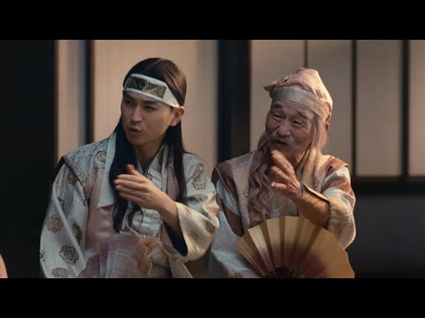 au三太郎 桃爺と桃ちゃん、似ているのはしぐさだけじゃない!?　KDDI 『auの学割』新CM 「似ている」篇
