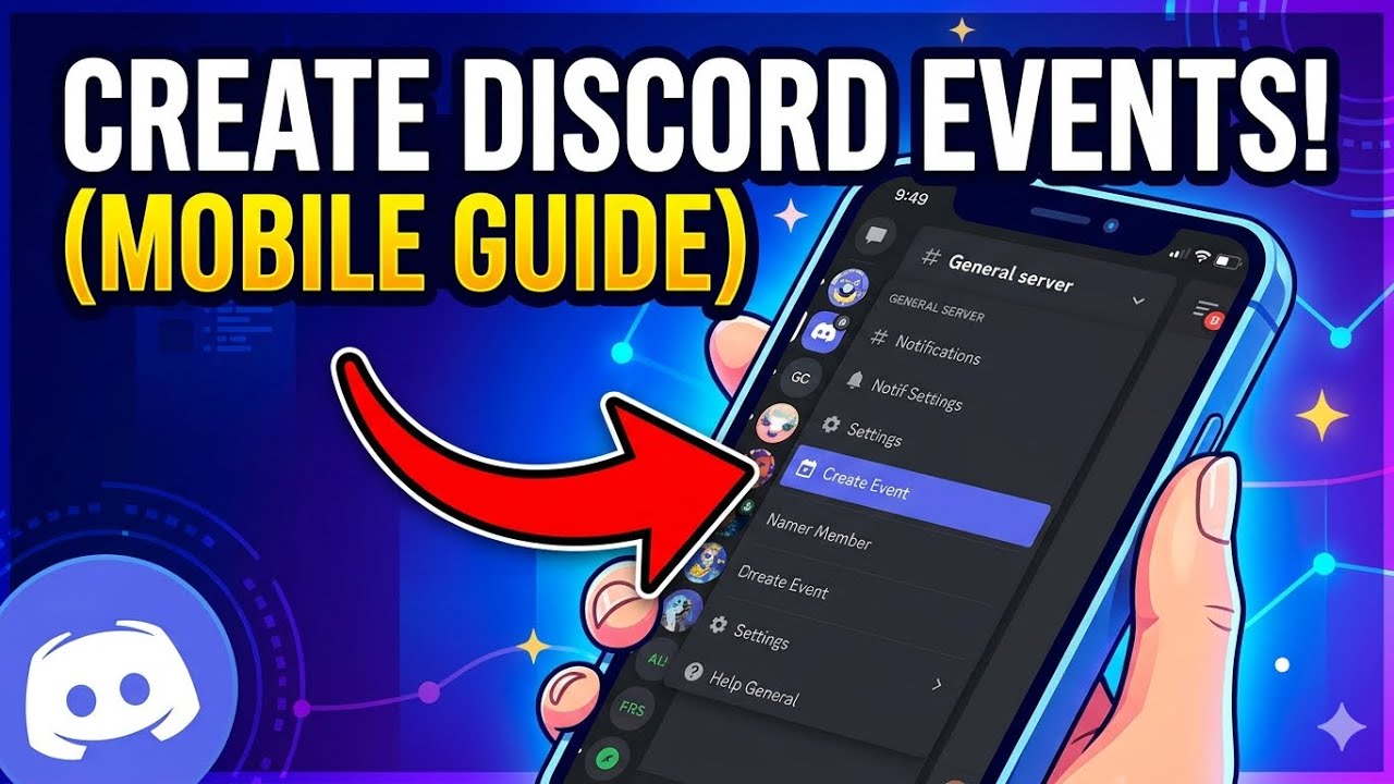 How to create event on discord server - YouTube