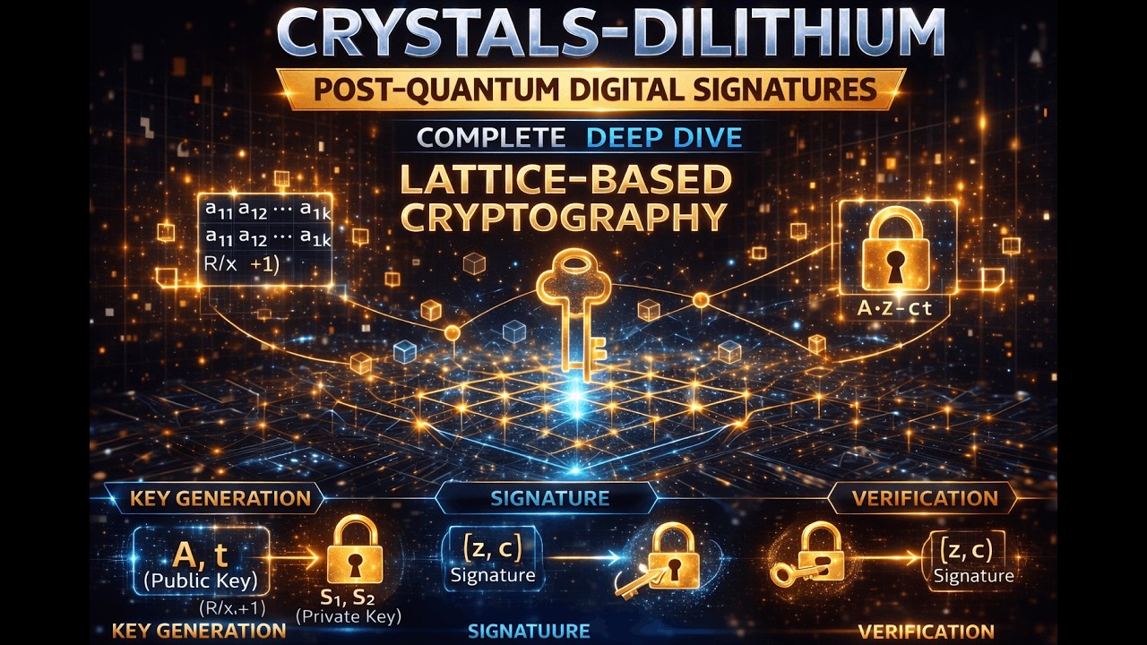 CRYSTALS-Dilithium Explained – Post-Quantum Digital Signatures Deep ...