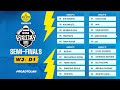 SEMI FINALS W 2- DAY 1 I BMGS I S01 I LIVE I