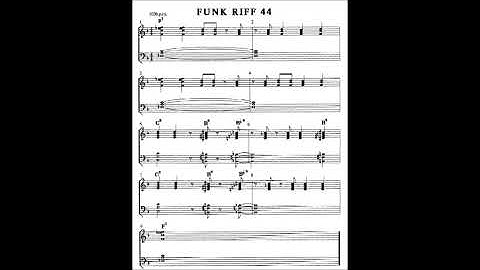 Andrew D. Gordon - riff 44 - rock funk - tutorial lesson keyboard piano