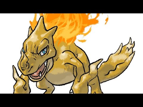 High Speed Drawing Pokemon Like Fakemon Fakedex ポケモン オリジナルポケモン イラスト Illustration Procreate Youtube