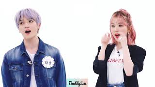 Download Lagu Ketika Taeyong ( NCT ) dan Eunha ( Gfriend ) Ber adu Aegyo Ottoke song ver.