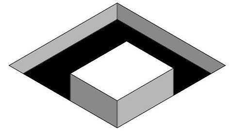 How to draw an easy 3d illusion using autocad #illusiondrawings #geometricdesign