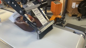 Labeling Filled Pouches on the APEL40PL