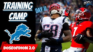 Lions Training Camp Day 11! D’Andre Swift Is BACK! Jamie Collins Interception