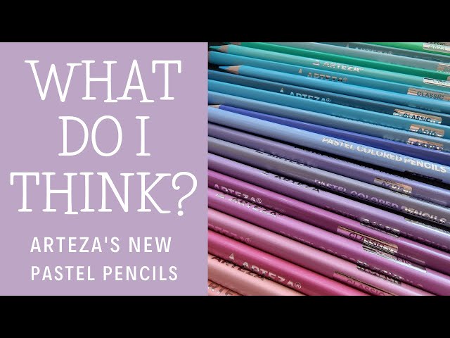FINALLY TRYING THESE! Are They Affordable? - Arteza Expert 120 Color  Pencils Review 
