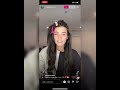 Charlie D’Amelio Instagram Live 1/29/22