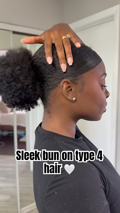 For the type 4 girlies #sleekpuff