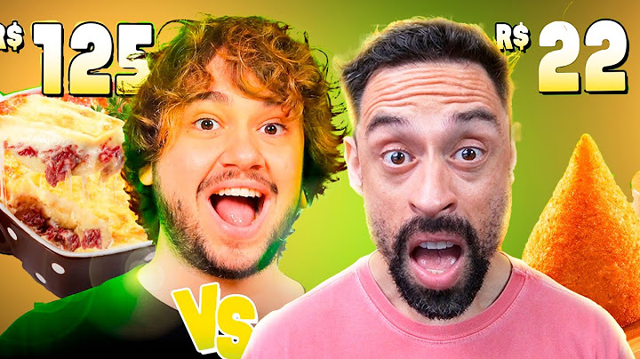 COMIDA CARA vs COMIDA BARATA: Escondidinho de 125 REAIS? React Brino no Coisa Nossa