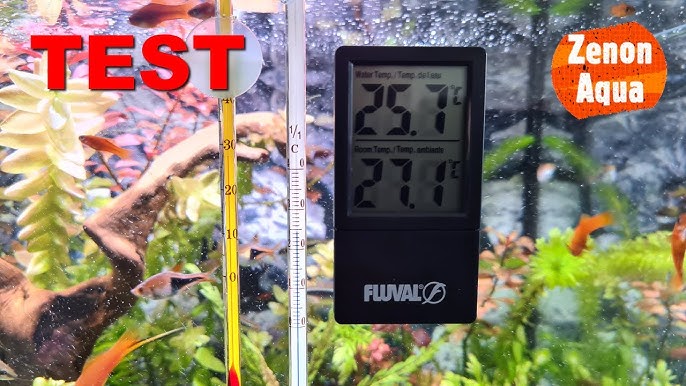 Fluval - 2 in 1 Digital Thermometer
