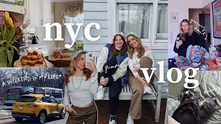 a weekend in my life in nyc ✨ a trip with friends, dance class, grocery haul & chat with me