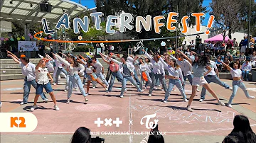 [KPOP IN SCHOOL] TXT (투모로우바이투게더) X TWICE (트와이스) - CAL POLY SLO LANTERNFEST 2024 PERFORMANCE | [K2]