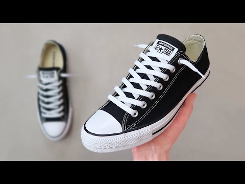 HOW TO LACE CONVERSE (BEST