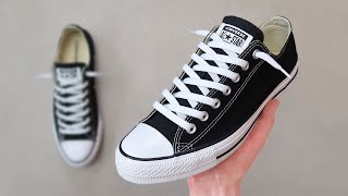 HOW TO LACE CONVERSE (BEST WAY!)