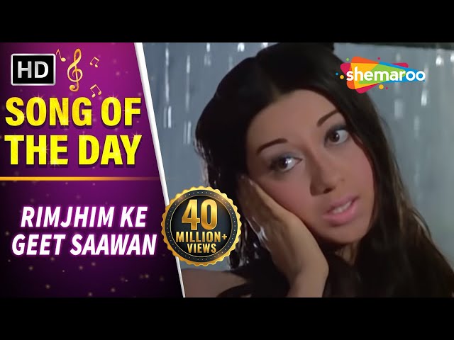 Rimjhim Ke Geet Saawan Gaaye (HD) | Anjaana Song | Rajendra Kumar | Babita class=