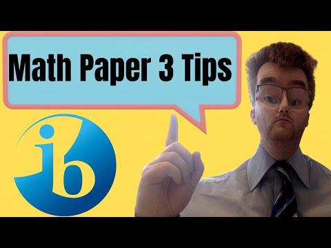 SMASH Your Exams with my IB Math Paper 3 Tips!