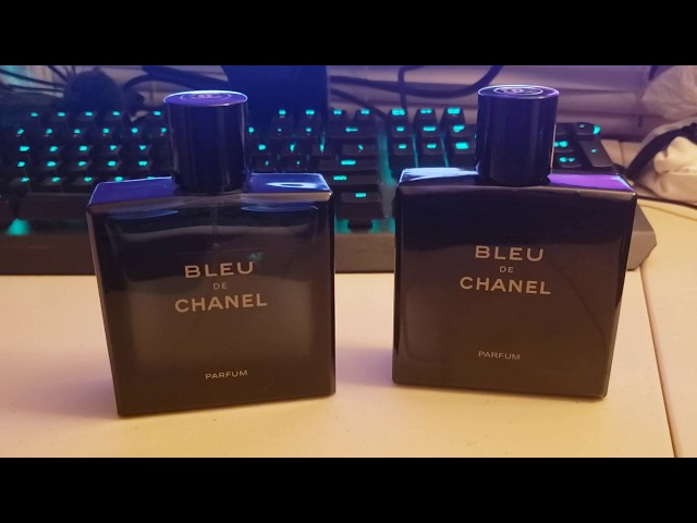 Fake vs Real Chanel Bleu Tester Eau De Parfum 100 ML 