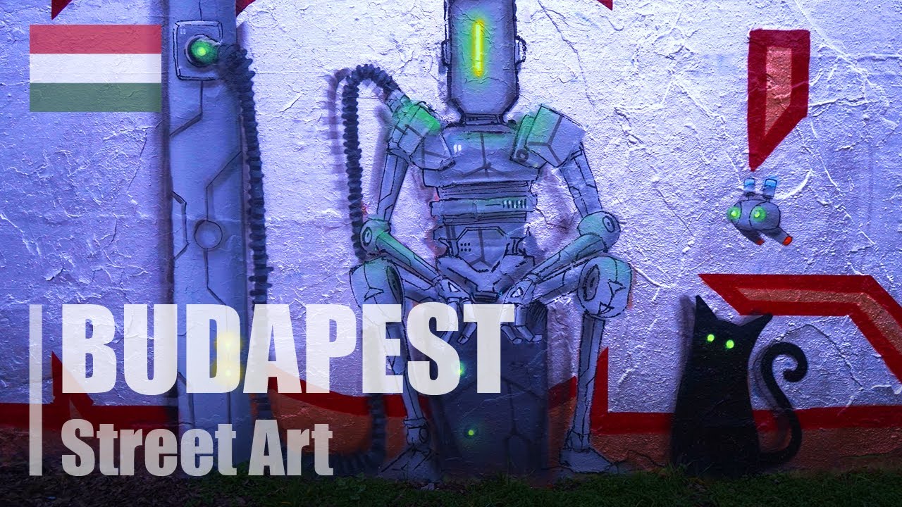 Obuda district. Lots of street art | Budapest | Hungary 🇭🇺