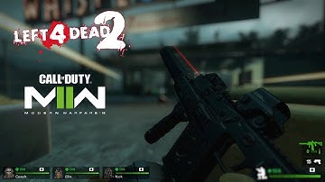 left 4 dead 2 COD:MW2022 Fennec 45 Suppressed