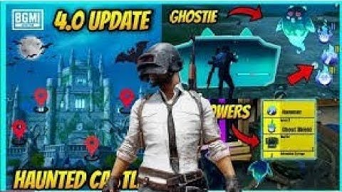 PUBG MOBILE 4.0 Update || BGMI 4.0 Update || Magical Horror Ghost Mode! 🎃 New Halloween || #pubgm4.0