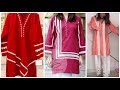 Creative 45 Casual Best Kurtis Ideas with Laces-Detailing Video -same Daman Sleeves Design