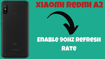 Xiaomi Redmi A2 Plus How to Enable 90hz refresh rate || How to check refresh rate