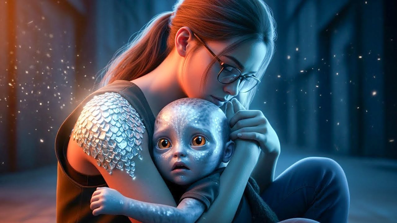 She Shielded the Alien Boy From Bullets — Then Woke to Find His Scales Growing on Her