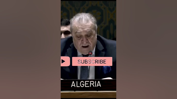 #شاهد أمريكا تسقط مشروع جزائري جديد في مجلس الأمن