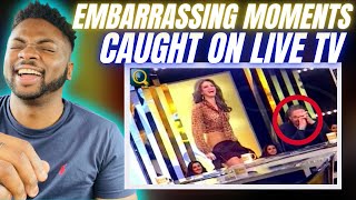 🇬🇧BRIT Reacts To EMBARRASSING MOMENTS CAUGHT ON LIVE TV!