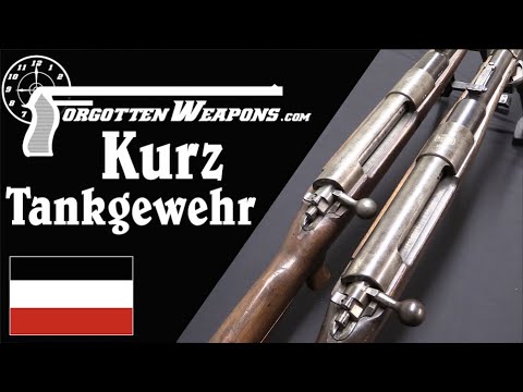 Germany's WW1 "Kurz" Model Tankgewehr