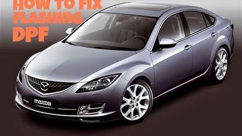 How to fix Mazda 6 Flashing DPF light