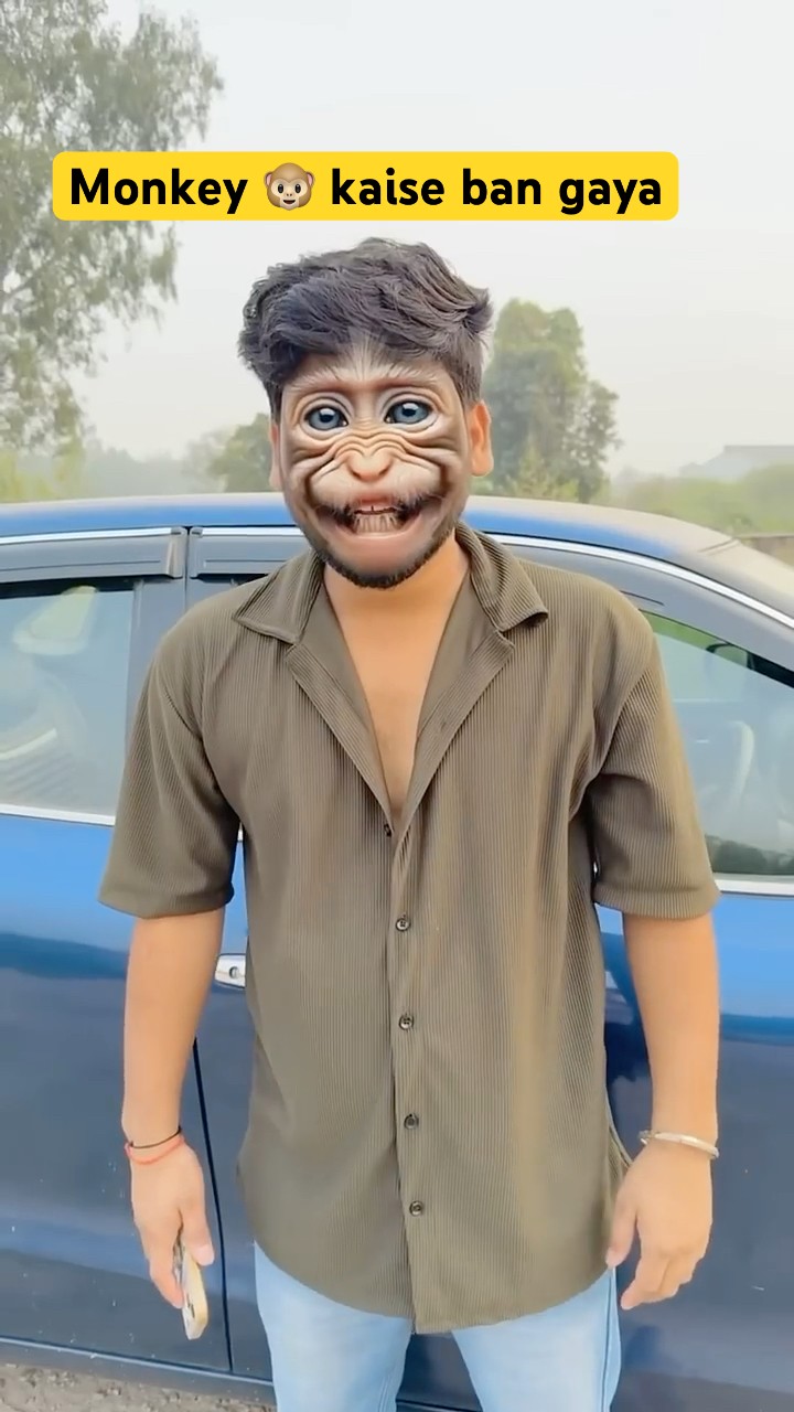 Hum dono monkey ban gaye #comedy #bandar #youtubeshorts #shorts #tiktokvideo