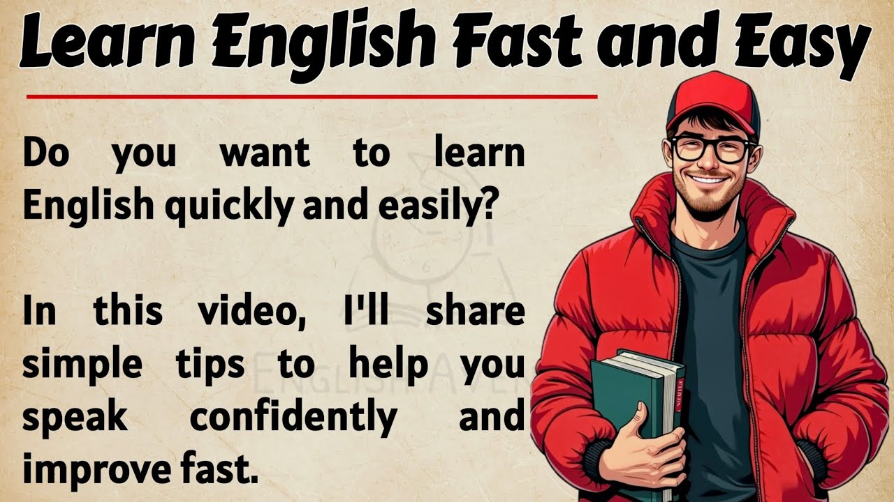 Outline Video Learn English Fast and Easy || Graded Reader || English Speaking Practice ✅ || Improve Your English