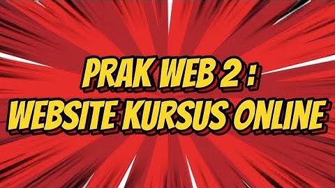 KELOMPOK 3 : UTS PEMROGRAMAN WEBSITE II | KURSUS ONLINE