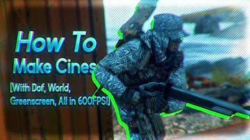 How To Make And Record Cinematics On Modern Warfare 3!