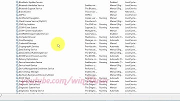 Windows 10 : How to Start or Stop Credential Manager Service