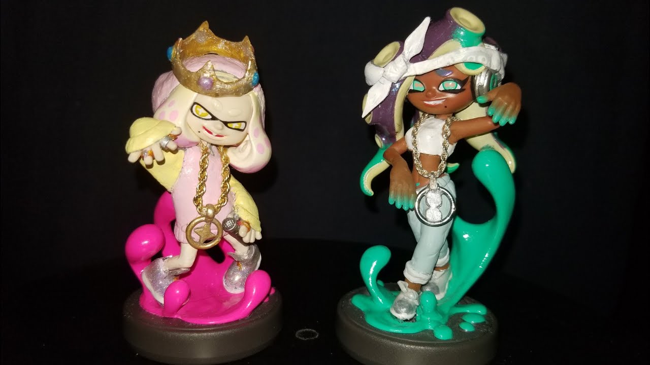 Splatoon 2 Octo Expansion Final Official M C Princess And Dj Hyperfresh Amiibo Inkoming Youtube - amiibo yes roblox