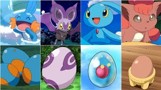 All Pokemons Hatching From Eggs In Pokemon Anime || Egg Hatching Moments In Pokemon Series In HINDI