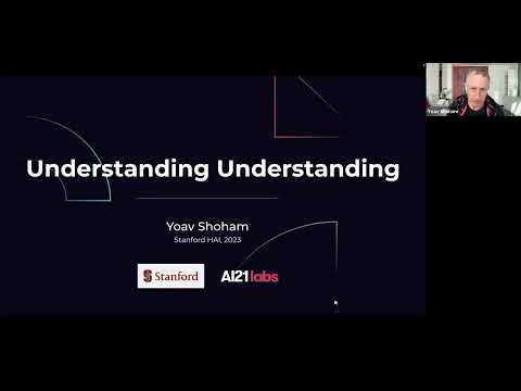 Yoav Shoham: Understanding Understanding - YouTube