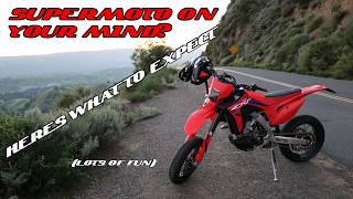 Thinking Supermoto Let me Convince You