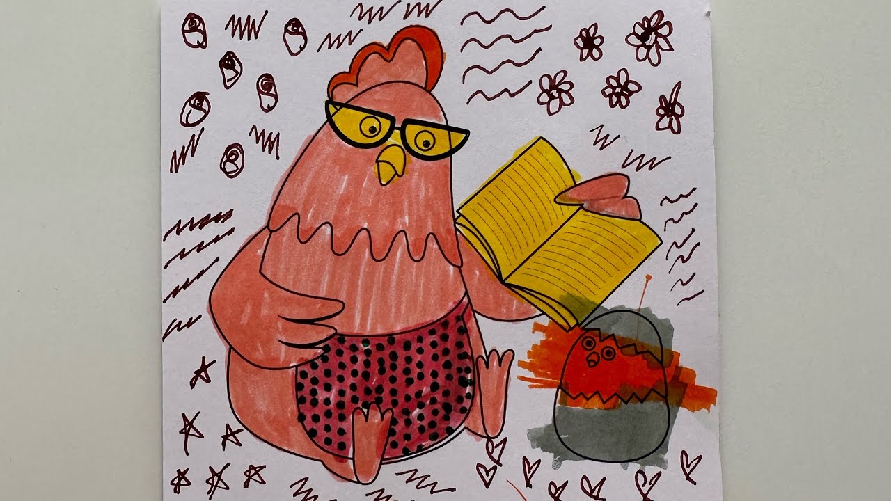 Funny malen lustig Kinder malen #viral - YouTube