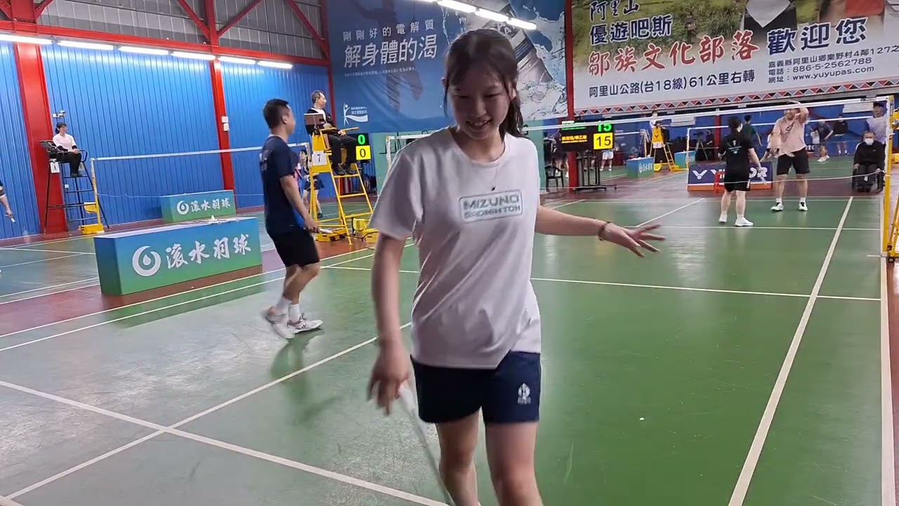 20250223滾水盃 混雙大專組預賽 惟瓦地德仕高雄師大/國立高雄科大 林倉煜劉珈伶 vs 千翔羽球/國立高雄科大 蔡乙瑲吳若瑄