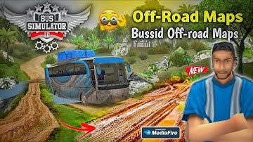 How To Add Bussid Off-road Map For Bus Simulator Indonesia | Map Mod Off-road For Bussid