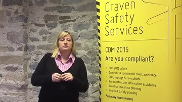 Construction, Design and Management Regulations (CDM 2015)