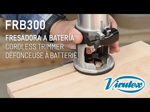 FRB300 | Fresadora a Batería | Cordless Trimmer | Défonceuse à batterie